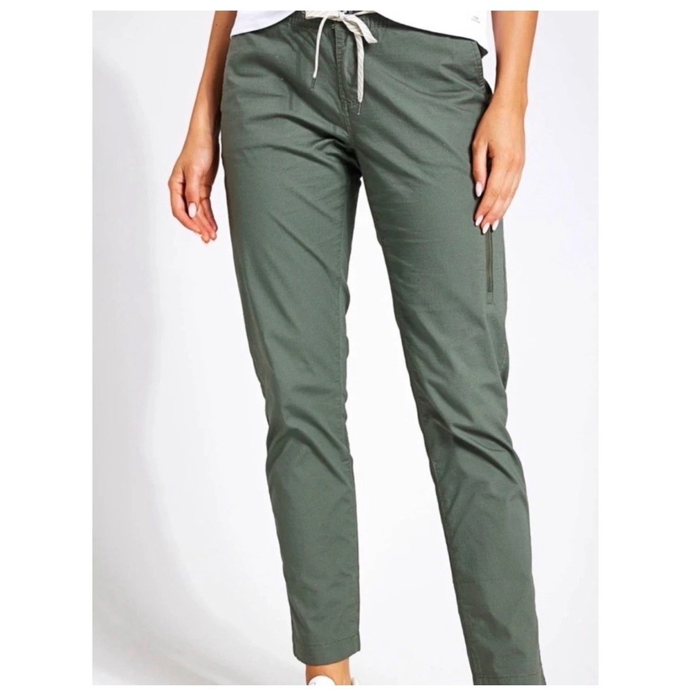 Vuori Womens Ripstop Pants Terracotta Rust Organic Cotton XS VW401 - Picture 6 of 6